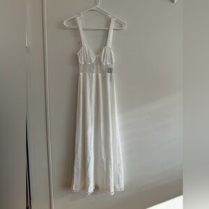 DANIELLE BERNSTEIN White Lace Slip